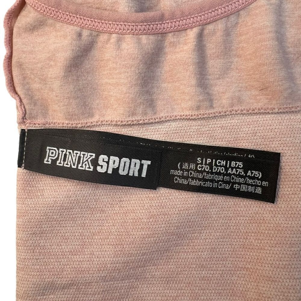 Victoria's Secret PINK Light Blush Pink Racerback Sports Bra - Picture 10 of 11